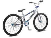 SE Bikes "Floval Flyer 24" 2016 BMX Race Cruiser Bike - 24 Inch - High Polish Silver