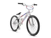 SE Bikes "Floval Flyer 24" 2018 BMX Race Cruiser Bike - 24 Inch - High Polish Silver