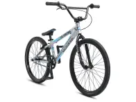 SE Bikes "Floval Flyer 24" 2021 BMX Race Cruiser Rad - 24 Zoll - Silver