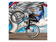 SE Bikes "Maniacc Flyer 27.5" BMX Cruiser Rad - 27.5 Zoll - Arctic White