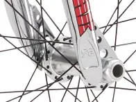 SE Bikes "PK Ripper Super Elite XL" 2018 BMX Race Rad - High Polish Silver