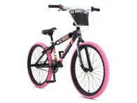 SE Bikes "So Cal Flyer 24" 2019 BMX Cruiser Bike - 24 Inch - Black
