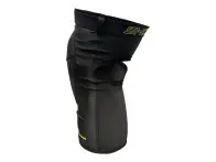 Shot Race Gear "Airlight 2.0" Knee Guards - Black/Neon Yellow