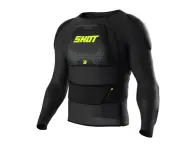 Shot Race Gear "Airlight" Protektor Jacke (langarm) - Black/Neon Yellow