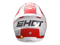 Shot Race Gear "Core Comp" Fullface Helm - Red Pearly