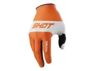 Shot Race Gear "Draw Sky" Gloves - Orange (Kids)