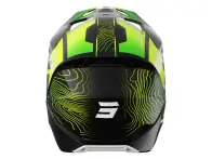 Shot Race Gear "Furious Apex" Fullface Helmet - Neon Yellow