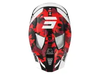 Shot Race Gear "Furious Flash" Fullface Helm - Red Glossy