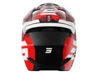 Shot Race Gear "Furious Flash" Fullface Helm - Red Glossy