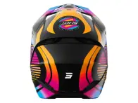 Shot Race Gear "Furious Kid Miami" Fullface Helm - Orange Glossy