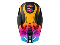 Shot Race Gear "Furious Miami" Fullface Helm - Orange Glossy