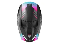 Shot Race Gear "Furious Mirage" Fullface Helm - Blue/Pink Matt
