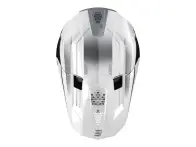 Shot Race Gear "Lite Challenger" Fullface Helm - Black/White Pearly