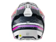 Shot Race Gear "Lite Racing" Fullface Helm - Blue/Neon Yellow Pearly