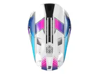 Shot Race Gear "Lite Racing" Fullface Helm - White/Pink Pearly