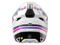 Shot Race Gear "Lite Racing" Fullface Helm - White/Pink Pearly