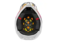 Shot Race Gear "Lite Ultra" Fullface Helm - Blue/Orange/Pink Pearly