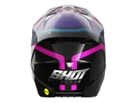 Shot Race Gear "Race Sky" Fullface Helm - Purple Chrome