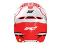 Shot Race Gear "Race Tracer" Fullface Helm - Red Glossy