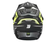Shot Race Gear "Rogue Level" Fullface Helm - Black/Neon Yellow Matt