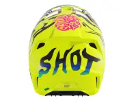 Shot Race Gear "Speed Kid" Fullface Helm - Neon Yellow Glossy