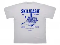Skilldash "The Search Quarter" T-Shirt - White