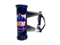 S&M Bikes "BTM Hoder XL" BMX Frame - Blue (Edwin De La Rosa Colorway)