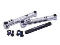 SNAFU "Mayweather" BMX Crank - Chrome