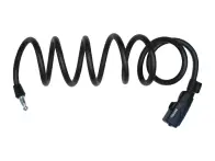 Squire "Flexalok 10 XL" Spiral Cable Lock + Bracket - 180 cm