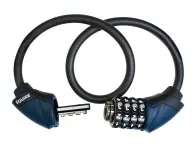 Squire "Flexalok Combi 10" Spiral Cable Lock - 60 cm