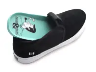 State Footwear X Julien Fincker "Keys" Schuhe - Black/White Suede
