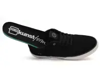 State Footwear X kunstform "Merce Low" Schuhe - Black/White Suede