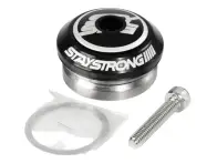 Stay Strong "Integrated 1-1/8 to 1" BMX Race Headset - Black