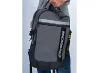 Stay Strong "Chevron" Backpack - Grey/Black