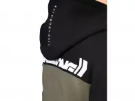 Stay Strong "Cut Off" Hooded Pullover - Army Green