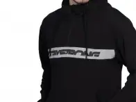 Stay Strong "Cut Stripe" Hooded Pullover - Black/Grey