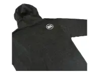 Stay Strong "Faster Zip" Hooded Zipper - Heather Black