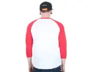 Stay Strong "Ribbon Raglan" 3/4 Longsleeve - weiss/rot
