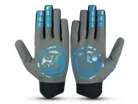 Stay Strong "Sketch" Handschuhe - Purple/Teal