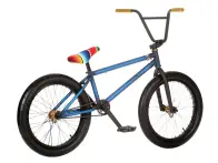 Stereo Bikes "Plug In" 2016 BMX Bike - Mexican Serape Matt Blue Raw