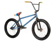 Stereo Bikes "Plug In" 2016 BMX Bike - Mexican Serape Matt Blue Raw