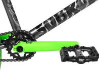 Subrosa Bikes "Arum XL" 2017 BMX Bike - Black Luster / Green