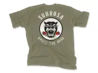 Subrosa Bikes "Battle Cat" T-Shirt - Army Green