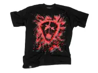 Subrosa Bikes "Bleached" T-Shirt - Black/Red