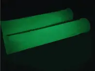 Subrosa Bikes "Dialed" Grips - Flangeless - Glow In The Dark