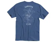 Subrosa Bikes "Flamingo" T-Shirt - Navy Blue