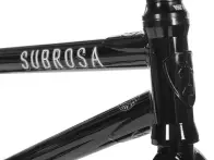 Subrosa Bikes "Letum" 2017 BMX Bike - Black - LHD - Freecoaster
