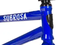 Subrosa Bikes "Letum" 2018 BMX Bike - Gloss Blue - Freecoaster
