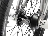 Subrosa Bikes "Letum" BMX Rad - Satin Translucent Black/Raw Fade - Freecoaster