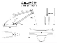 Subrosa Bikes "Salvador Lahsaan Kobza" 2016 BMX Bike